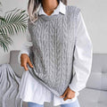 Colete Feminino de Tricot Martine - Vista Ladies