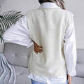 Colete Feminino de Tricot Martine - Vista Ladies