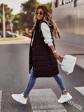 Colete Feminino Puffer Longo Feline - Vista Ladies