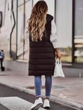 Colete Feminino Puffer Longo Feline - Vista Ladies