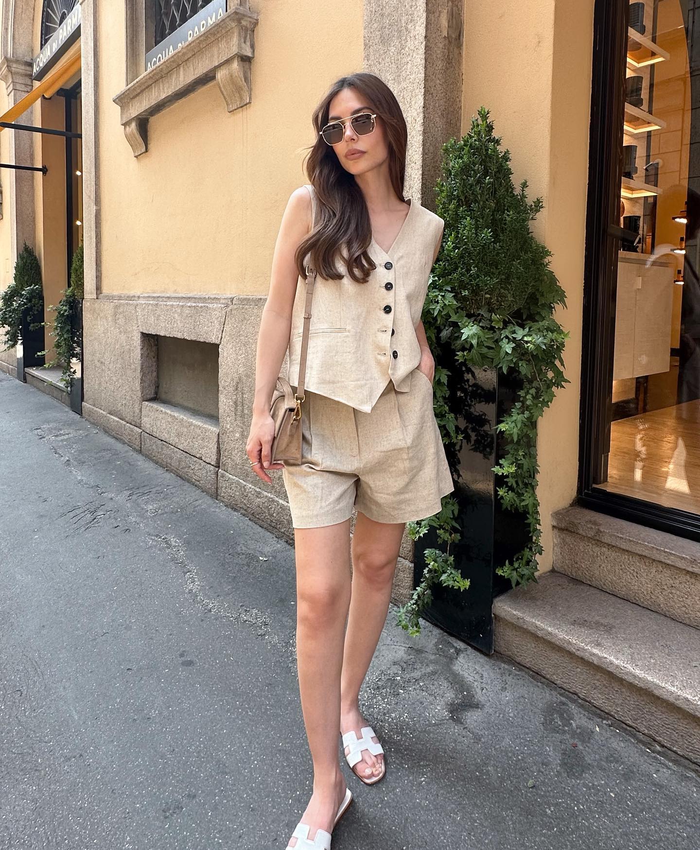 Conjunto Alfaiataria de Linho Vivian - Ziora