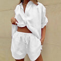 Conjunto Camisa Oversized e Shorts Maxxi - Ziora