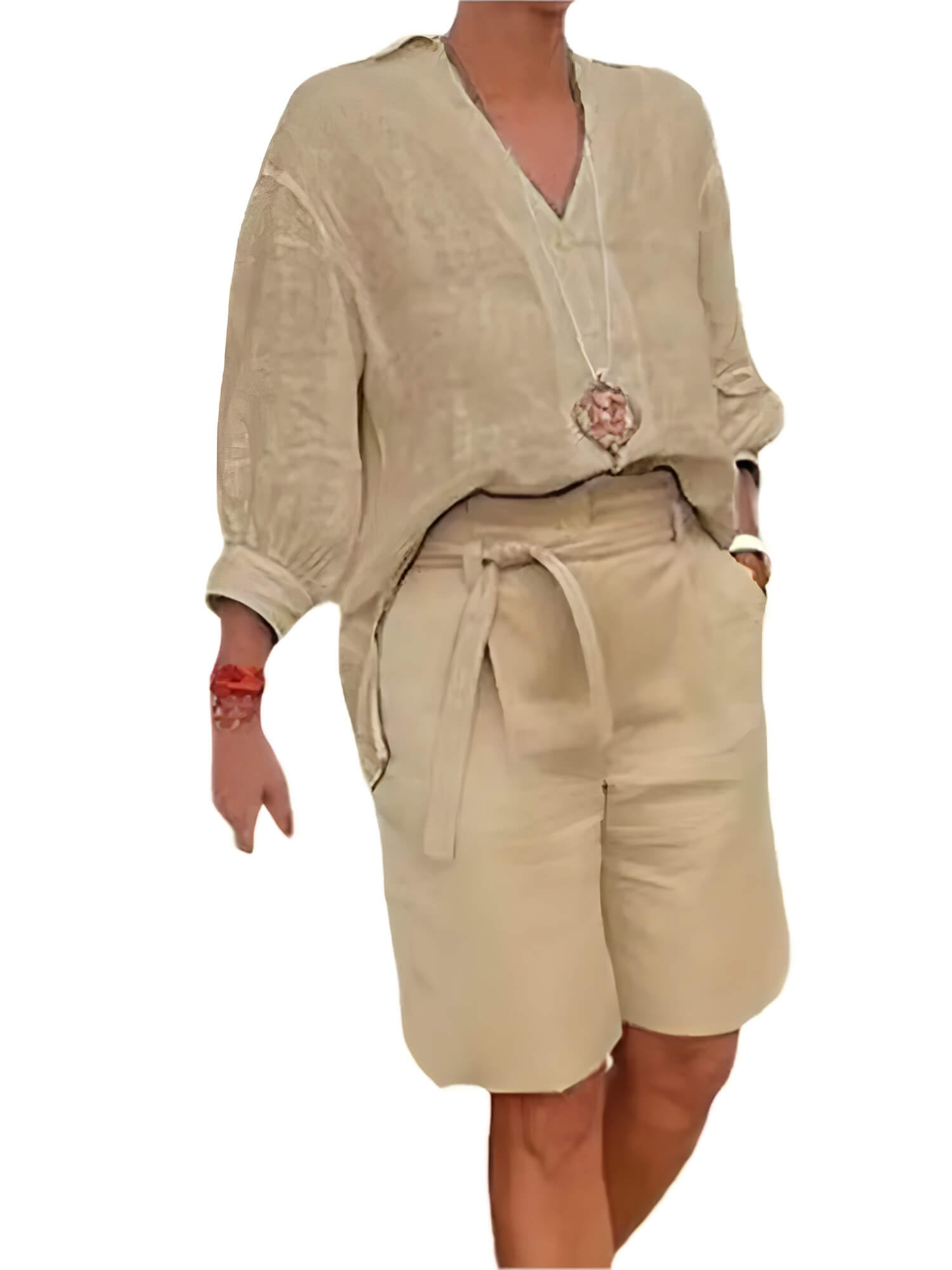 Conjunto de Linho Durban - Ziora