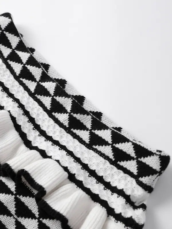 Conjunto de Malha Top e Saia Longa London - Ziora