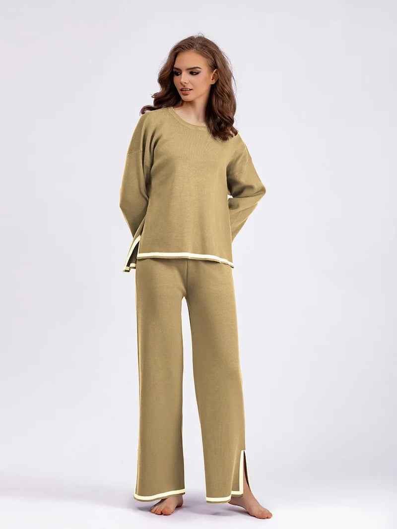 Conjunto Feminino de Malha Bissau - Vista Ladies