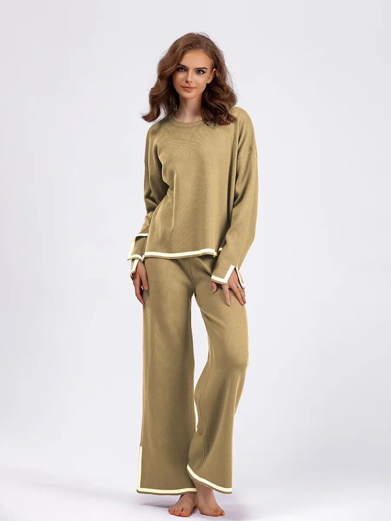 Conjunto Feminino de Malha Bissau - Vista Ladies