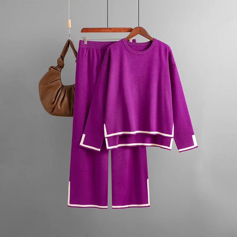 Conjunto Feminino de Malha Bissau - Vista Ladies