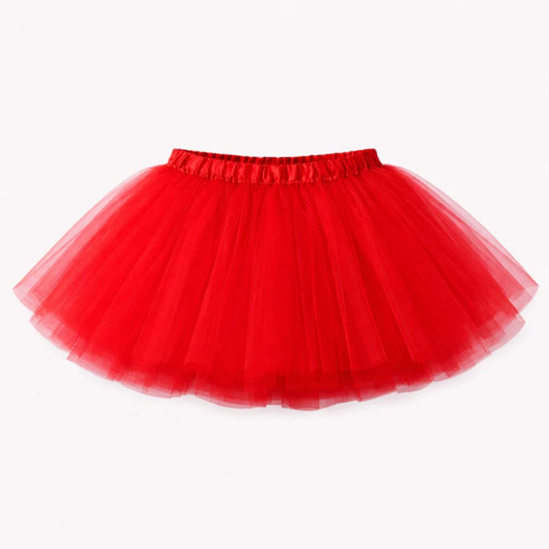Fantasia de Enfermeira Kit 3 Peças com Saia de Tule Vermelha, Tiara e Meias para Carnaval e Festas - Innovare