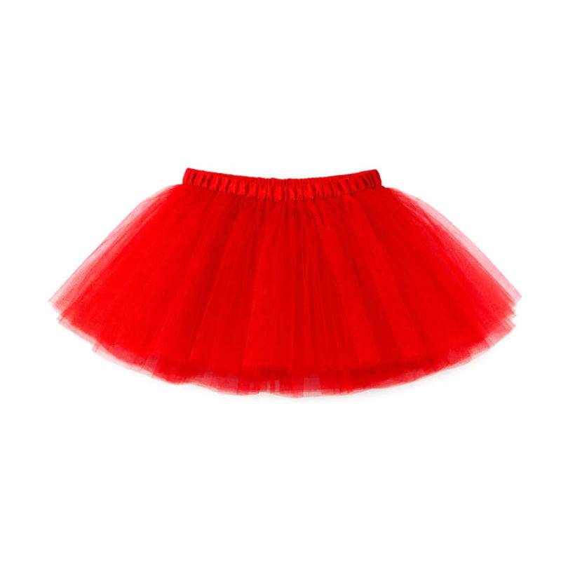 Fantasia de Enfermeira Kit 3 Peças com Saia de Tule Vermelha, Tiara e Meias para Carnaval e Festas - Innovare