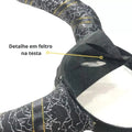 Fantasia Malévola com Chifres Kit 3 Peças Adulto Preto com Arco, Capa e Asas para Carnaval - Innovare