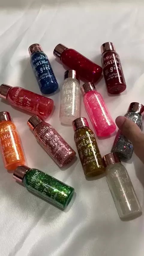 Glitter em Gel Facial e Corporal Glow Power Colormake Brilho Intenso para Carnaval e Maquiagem Artística - Innovare