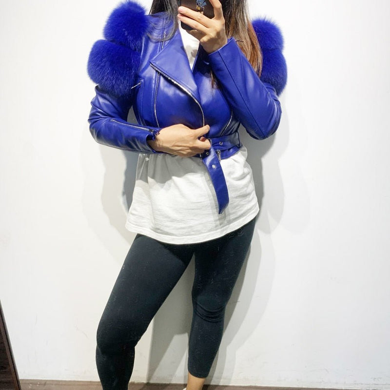 Jaqueta Couro Maia Full - Vista Ladies