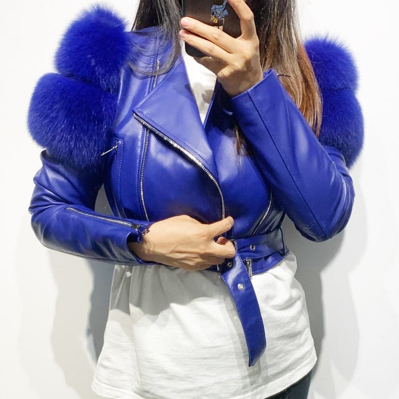 Jaqueta Couro Maia Full - Vista Ladies