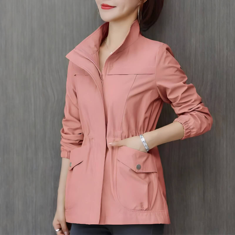 Jaqueta Feminina Casual com Regulador Amélie - Vista Ladies