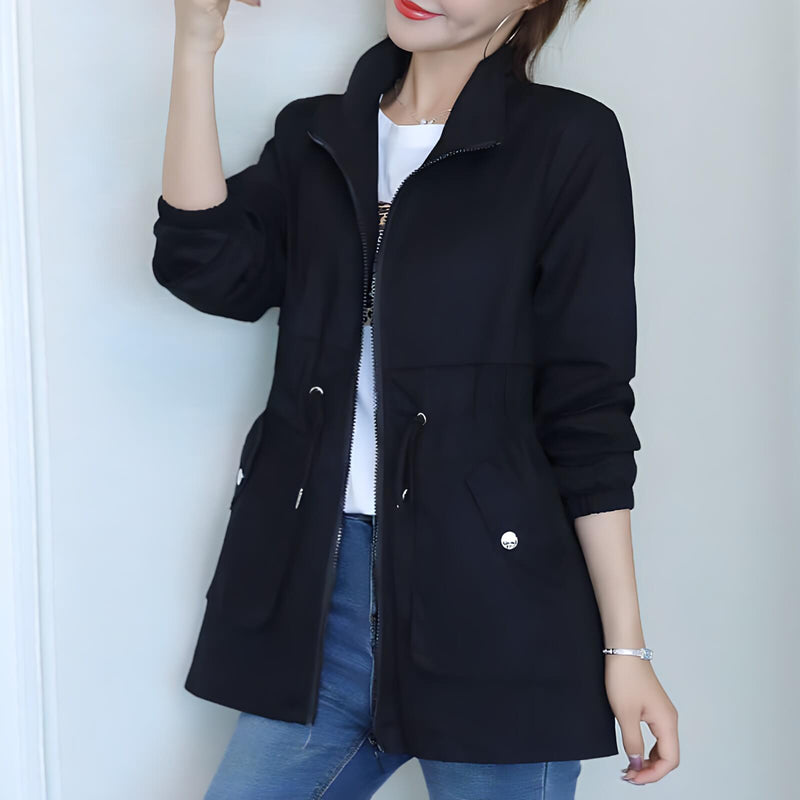 Jaqueta Feminina Casual com Regulador Amélie - Vista Ladies