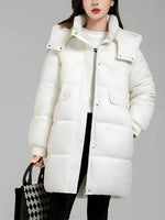 Jaqueta Feminina de Parka Alongada Javiera - Vista Ladies