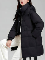Jaqueta Feminina de Parka Alongada Javiera - Vista Ladies