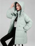 Jaqueta Feminina de Parka Alongada Javiera - Vista Ladies