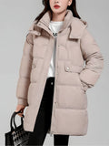 Jaqueta Feminina de Parka Alongada Javiera - Vista Ladies
