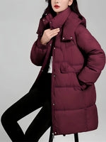 Jaqueta Feminina de Parka Alongada Javiera - Vista Ladies