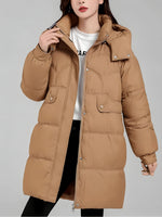 Jaqueta Feminina de Parka Alongada Javiera - Vista Ladies