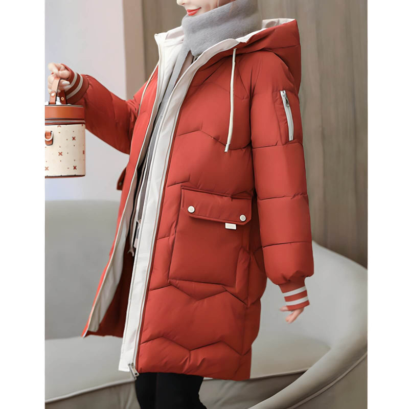 Jaqueta Feminina Puffer de Parka Joelle - Vista Ladies