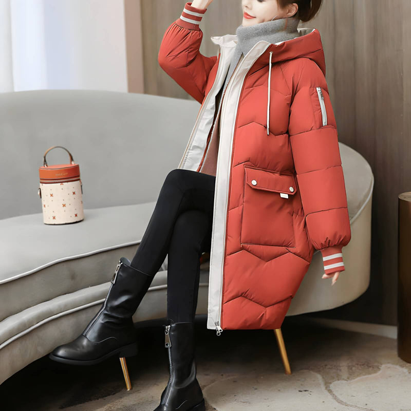 Jaqueta Feminina Puffer de Parka Joelle - Vista Ladies