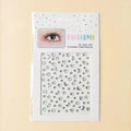 Kit 2 Cartelas de Adesivo de Rosto com Pedras Glitter Furta - Cor para Maquiagem Carnaval e Performance - Innovare