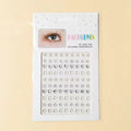 Kit 2 Cartelas de Adesivo de Rosto com Pedras Glitter Furta - Cor para Maquiagem Carnaval e Performance - Innovare
