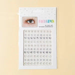 Kit 2 Cartelas de Adesivo de Rosto com Pedras Glitter Furta - Cor para Maquiagem Carnaval e Performance - Innovare