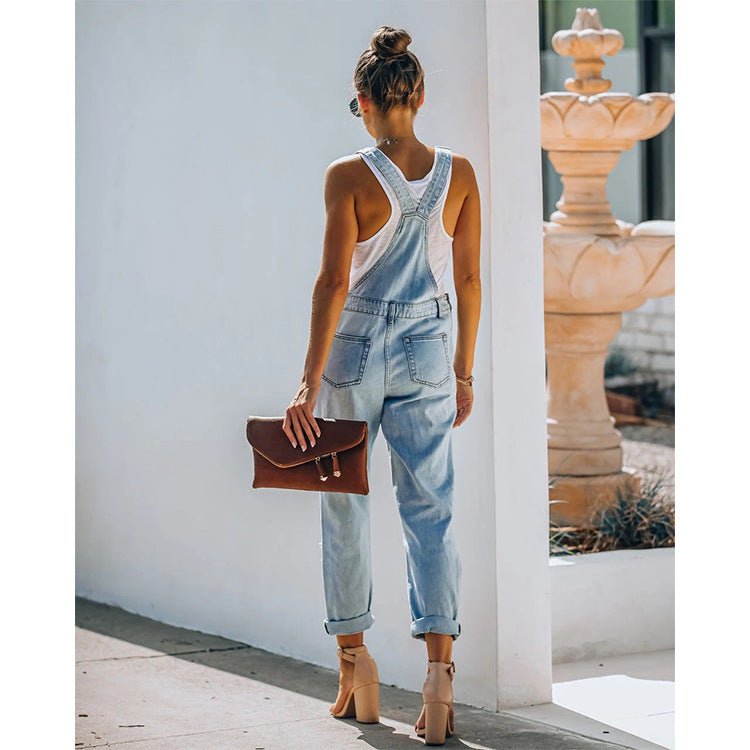 Macacão Jeans Garrito - Ziora
