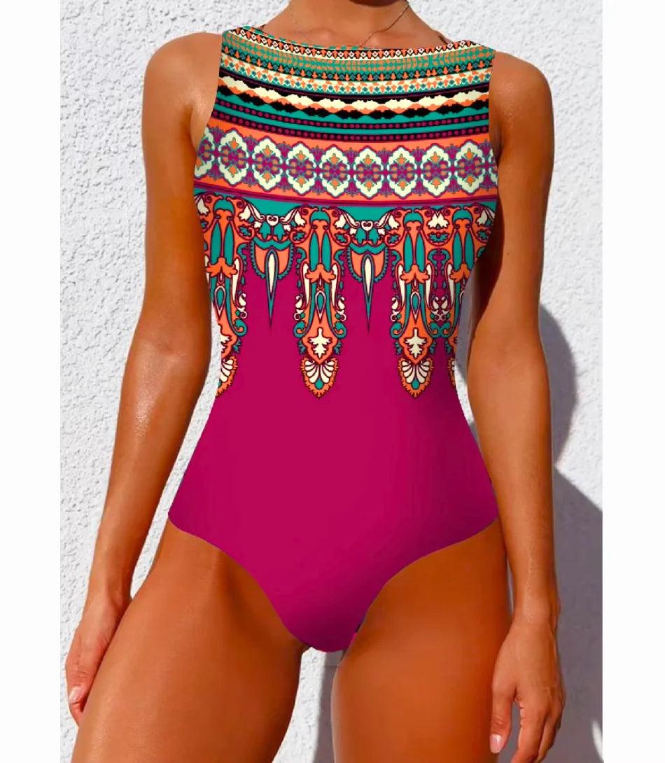 Maiô Feminino Estampado Boho Elegante | Tropical - Innovare