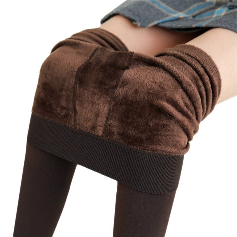 Meia Calça Forrada com Lã Colorida - Vista Ladies