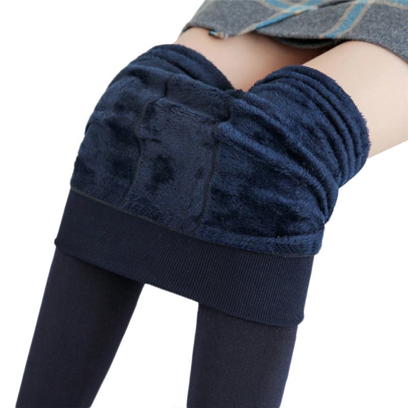 Meia Calça Forrada com Lã Colorida - Vista Ladies