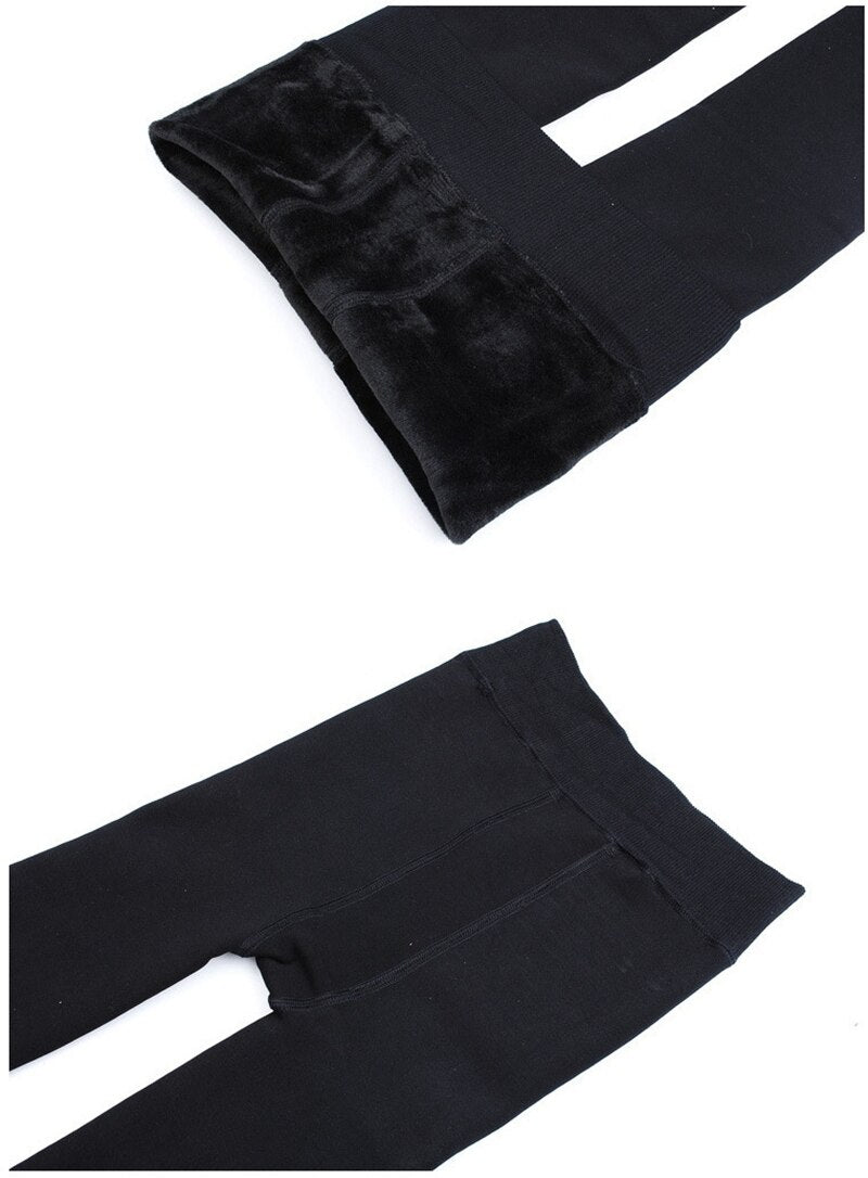 Meia Calça Forrada com Lã Colorida - Vista Ladies