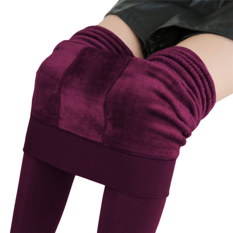 Meia Calça Forrada com Lã Colorida - Vista Ladies