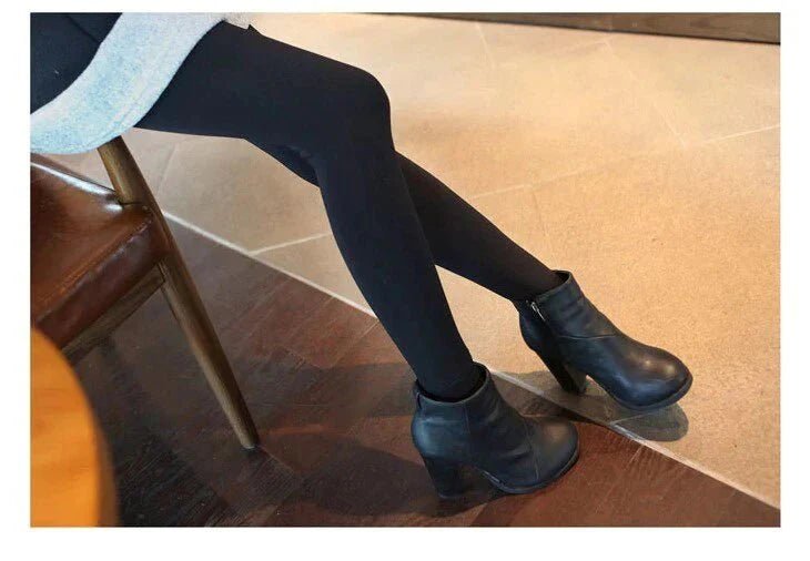 Meia calça forrada com lã térmica - Vista Ladies