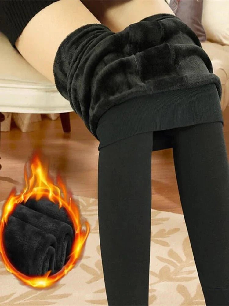 Meia calça forrada com lã térmica - Vista Ladies