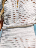 Saída de Praia Crochet Curto Laura - Ziora