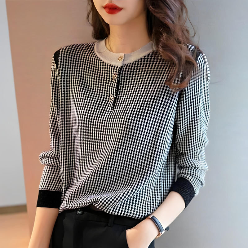 Suéter Casual com Botões Bétula - Vista Ladies
