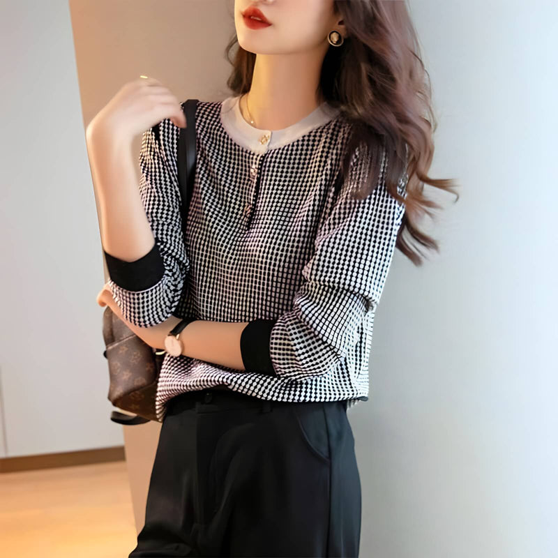 Suéter Casual com Botões Bétula - Vista Ladies