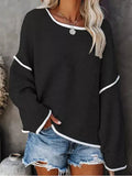 Suéter Casual Oversized Hellébore - Vista Ladies