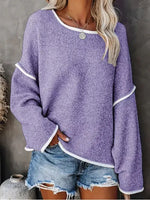 Suéter Casual Oversized Hellébore - Vista Ladies
