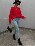 Suéter com Mangas de Tricot Blanc - Vista Ladies