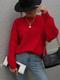 Suéter com Mangas de Tricot Blanc - Vista Ladies