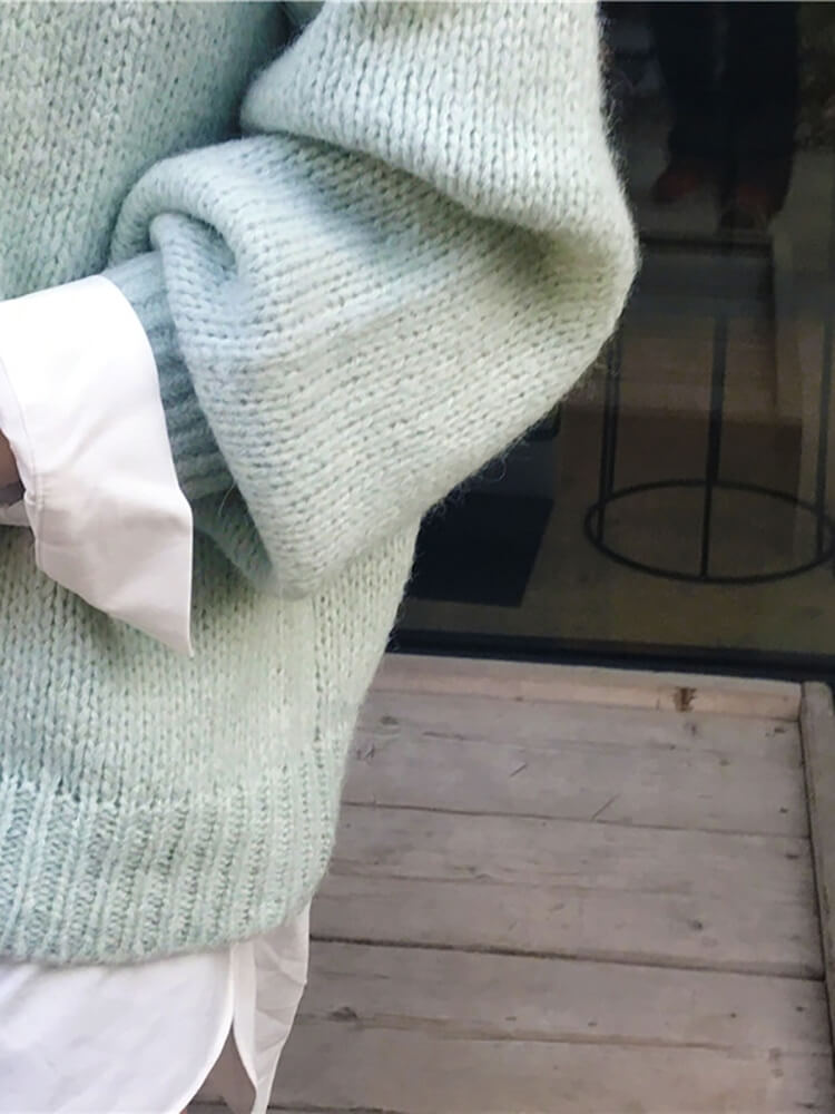 Suéter de Tricot Oversized Primevere - Vista Ladies