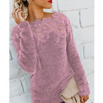 Suéter Felpudo com Detalhes Valence - Vista Ladies