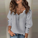 Suéter Feminino Casual Carnelian - Vista Ladies