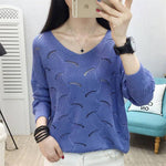 Suéter Feminino Casual de Tricot Petalita - Vista Ladies
