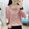 Suéter Feminino Casual de Tricot Petalita - Vista Ladies